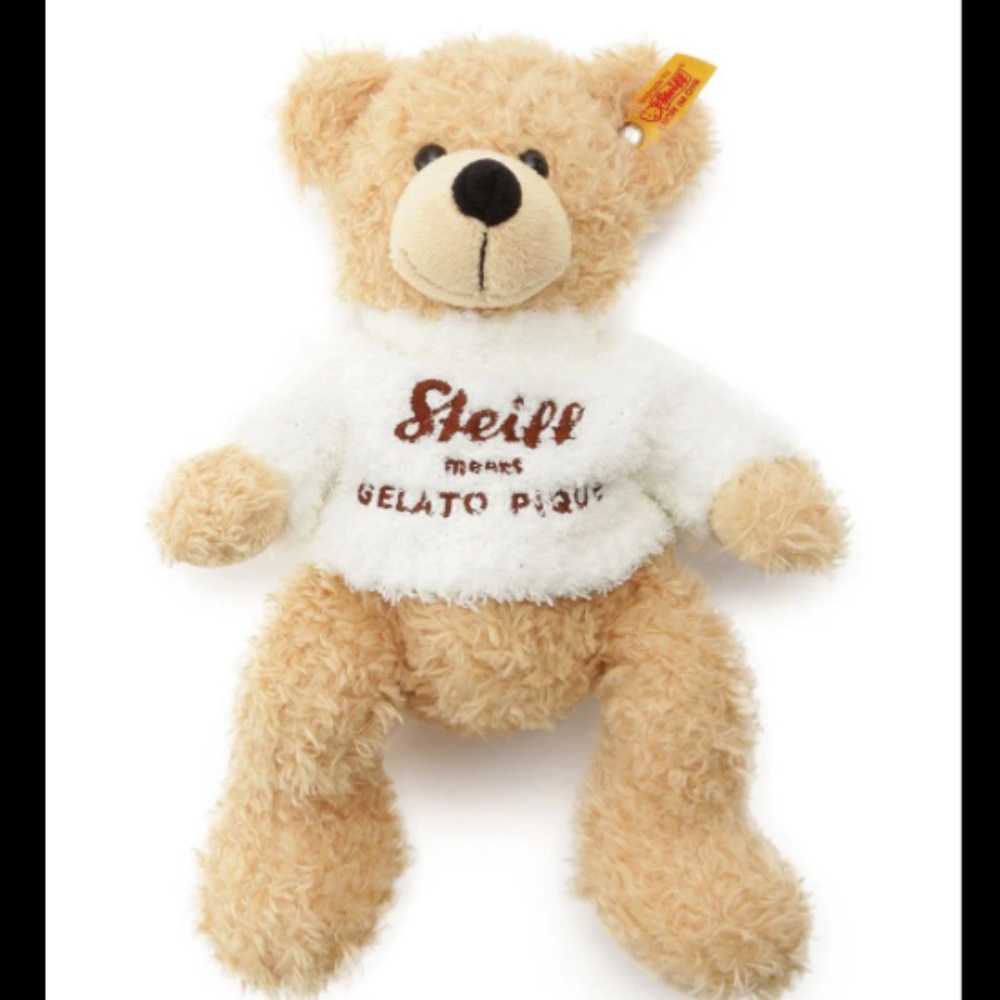 NWT Steiff x Gelato Pique Teddy Bear
